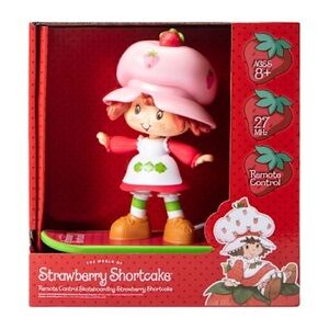 Strawberry Shortcake Remote Control 27MHz Skateboarding Doll